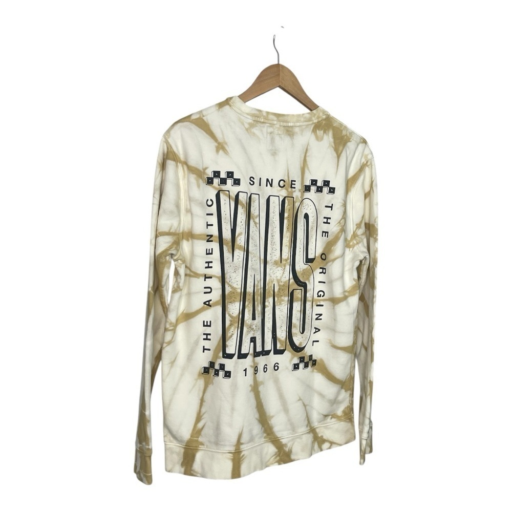 Vans Tall Type II Crew Neck Tie dye Sweatshirt M - Picture 6 of 9